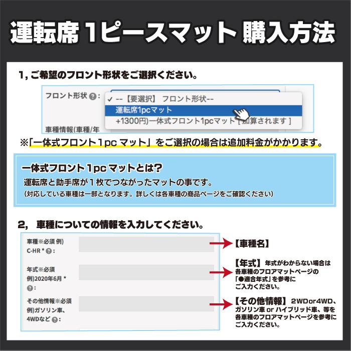 日産車種別 NISSAN 運転席フロント 1pcマット ◆ジェネラル 日本製 HOTFIELD