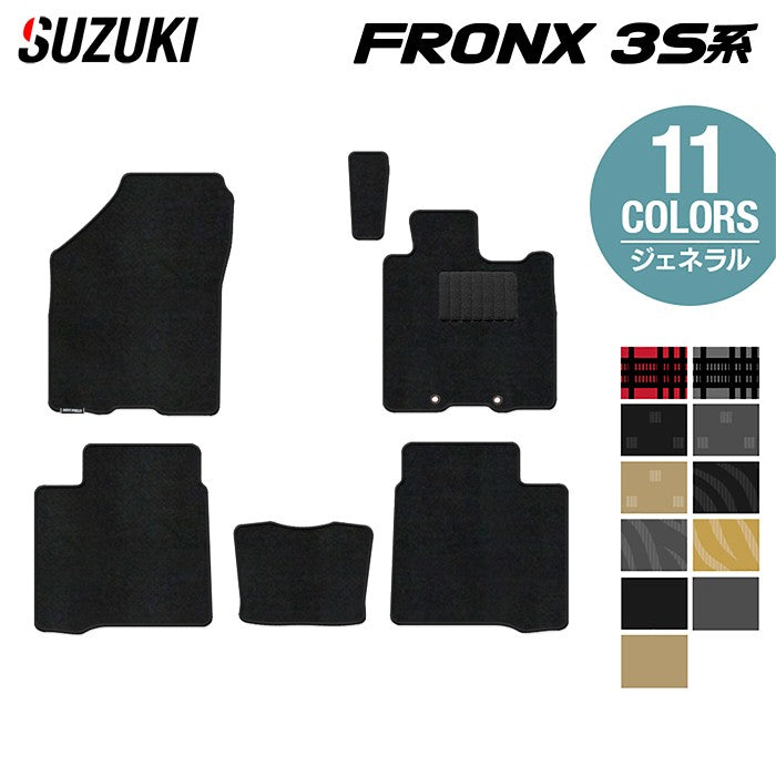 スズキ 新型 フロンクス 3S系 フロアマット ◆ジェネラル 日本製 HOTFIELD