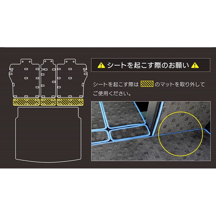 マツダ 新型 CX-60 CX60 KH系 ラゲッジルームマット 送料無料 日本製 HOTFIELD