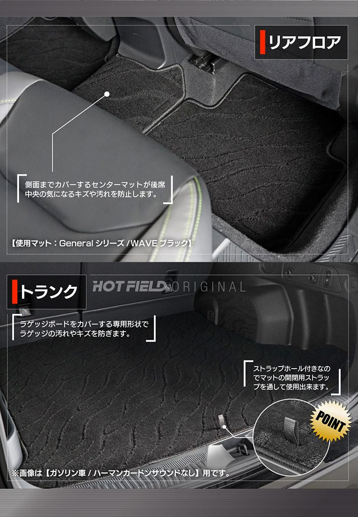スバル 新型 フォレスター SL系 フロアマット＋トランクマット ラゲッジマット ◆ジェネラル 日本製 HOTFIELD
