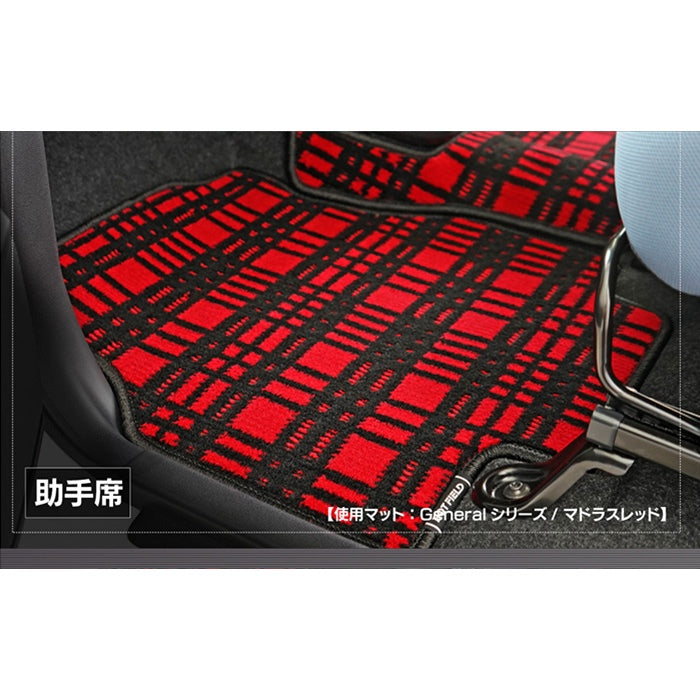 ダイハツ 新型 ムーヴキャンバス ムーブキャンバス LA850S LA860S フロアマット+ステップマット ◆ジェネラル 日本製 HOTFIELD