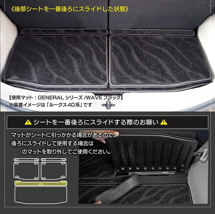三菱 新型 eKスペース BA系 トランクマット ラゲッジマット ◆カジュアルチェック 日本製 HOTFIELD