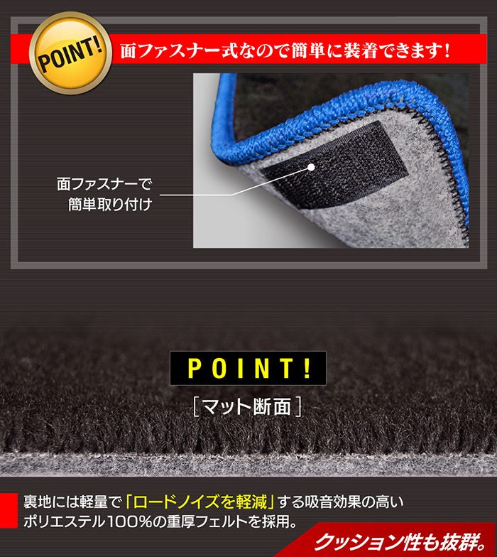 ダイハツ 新型 アトレー S7系 ラゲッジルームマット 送料無料 日本製 HOTFIELD