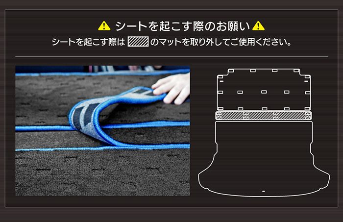 スバル 新型 BRZ ZD系 ラゲッジルームマット ◆カーボンファイバー調 リアルラバー 送料無料 日本製 HOTFIELD