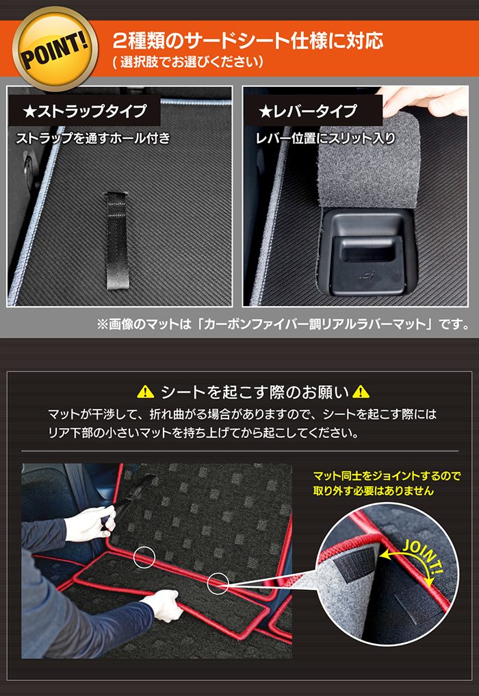 マツダ CX-8 KG系 ラゲッジルームマット 送料無料 日本製 HOTFIELD