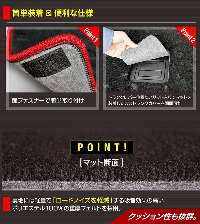 マツダ CX-8 KG系 ラゲッジルームマット 送料無料 日本製 HOTFIELD