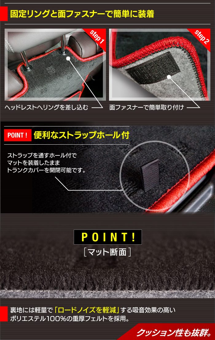 マツダ 新型 フレアクロスオーバー ラゲッジルームマット MS52S MS92S 送料無料 日本製 HOTFIELD