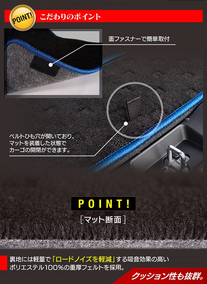 マツダ 新型 フレアワゴン タフスタイルにも対応 MM94S MM54S ラゲッジルームマット 送料無料 日本製 HOTFIELD