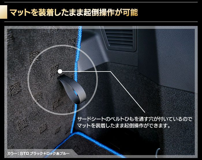 VW 新型 ゴルフトゥーラン3 Golf Touran3 ラゲッジルームマット 送料無料 日本製 HOTFIELD