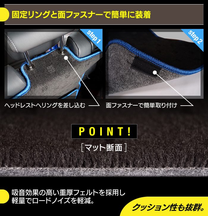ダイハツ ムーブキャンバス ムーヴキャンバス LA800S LA810S ラゲッジルームマット 2016年9月～2022年6月対応 送料無料 日本製 HOTFIELD