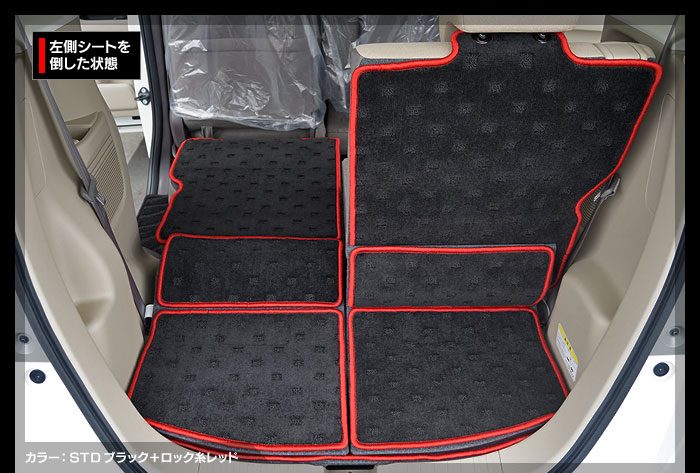 ホンダ N-BOX / NBOX カスタム ラゲッジルームマット JF3 JF4 ラゲッジルームマット 送料無料 日本製 HOTFIELD