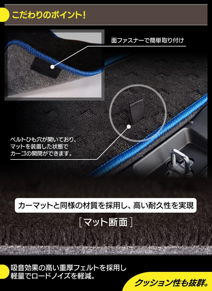 スズキ スペーシア スペーシアギア MK53S ラゲッジルームマット 送料無料 日本製 HOTFIELD