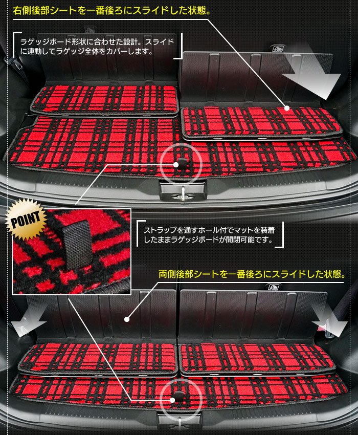 スズキ XBEE 新型対応 クロスビー MN71S MND1S トランクマット ラゲッジマット ◆ジェネラル 日本製 HOTFIELD