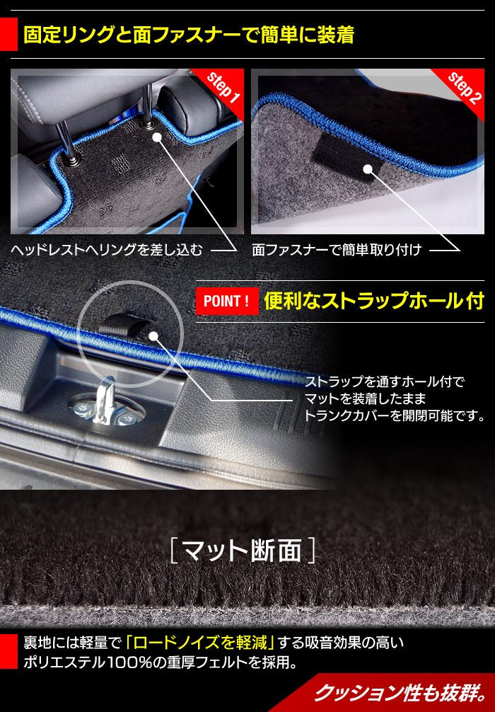 スズキ XBEE 新型対応 クロスビー MN71S MND1S ラゲッジルームマット 送料無料 日本製 HOTFIELD