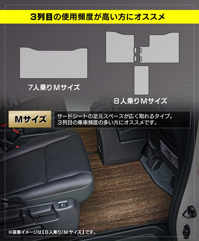 日産 新型対応 セレナ C28系 e-POWER セカンドラグマット ◆カーボンファイバー調 リアルラバー 日本製 HOTFIELD