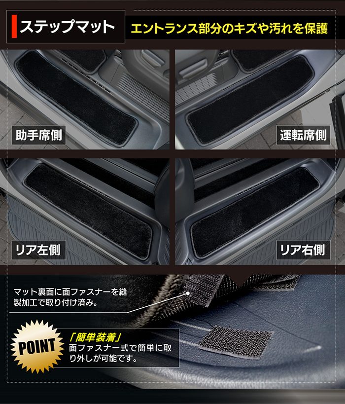 トヨタ 新型 アルファード ヴェルファイア 40系 2026年6月～にも対応 フロアマット＋ステップマット＋トランクマット ラゲッジマット ◆重厚Profound 日本製 HOTFIELD