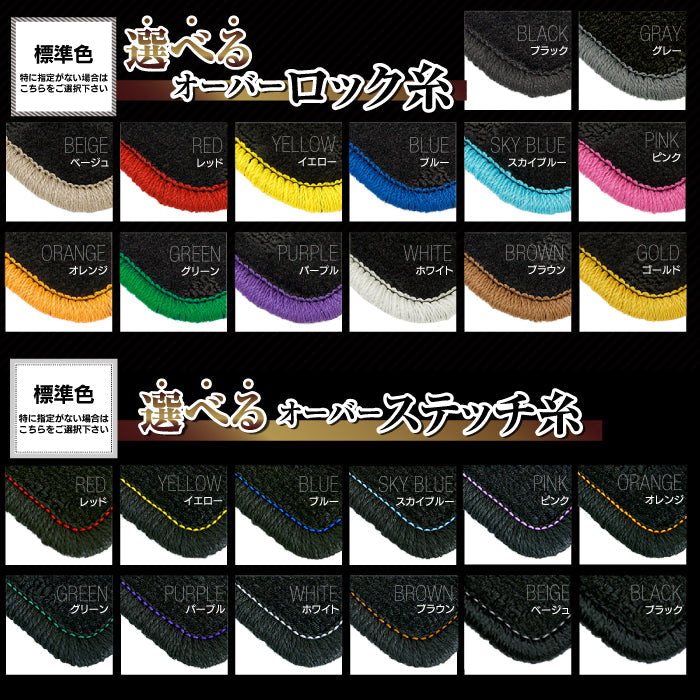 三菱 新型 デリカミニ BA系 リア用サイドステップマット ◆カジュアルチェック 日本製 HOTFIELD